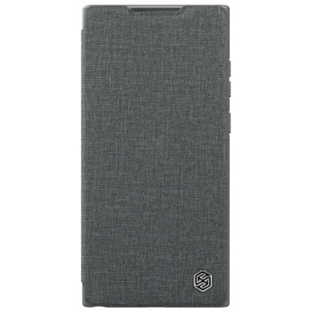Nillkin Qin Book PRO Cloth Pouzdro pro Samsung Galaxy S23 Ultra Grey, 57983112695