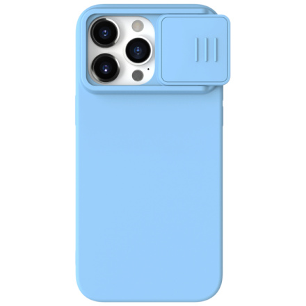 Nillkin CamShield Silky Silikonový Kryt pro Apple iPhone 15 Pro Blue Haze, 57983118423