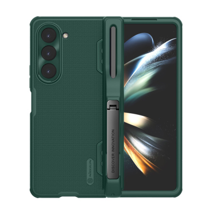 Nillkin Super Frosted FOLD Slot+Stand Zadní Kryt pro Samsung Galaxy Z Fold 5 Deep Green, 57983117192