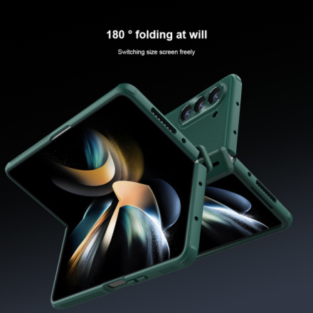 Nillkin Super Frosted FOLD Stand Zadní Kryt pro Samsung Galaxy Z Fold 5 Deep Green, 57983117195