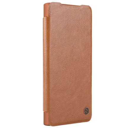 Nillkin Qin Book Prop Pouzdro pro Samsung Galaxy S24 Brown, 57983119291