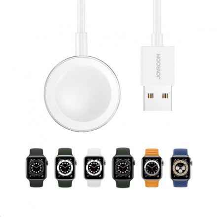 Joyroom S-IW001S Ben Series Apple Watch Magnetická Nabíječka 1,2m White, 57983105147