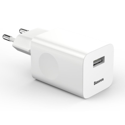 Baseus  Quick Charger 24W Nabíječka White, CCALL-BX02