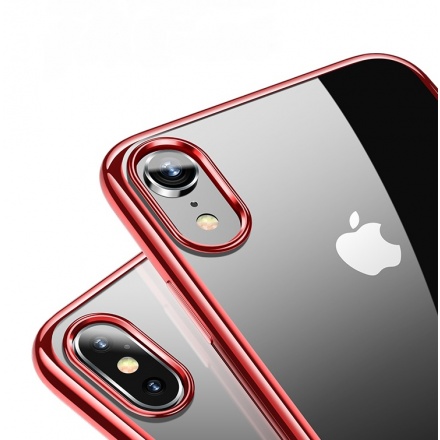 USAMS Kingdom TPU Zadní Kryt Red pro iPhone XS Max, 2440765