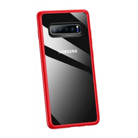USAMS Mant Zadní Kryt pro Samsung Galaxy S10 Red , 2443000