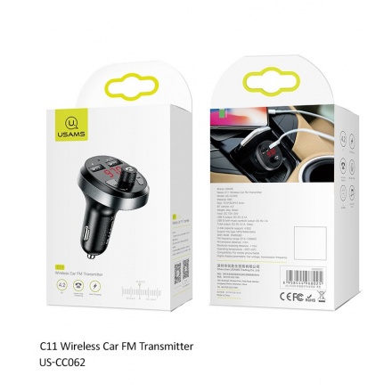 USAMS CC062 C11 Wireless Car FM Transmitter, 2447225