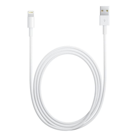 MD819 iPhone 5 Lightning Datový Kabel 2m White (OOB Bulk), 26553