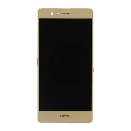 Huawei  P9 Lite LCD Display + Dotyková Deska + Přední Kryt Gold, 32194