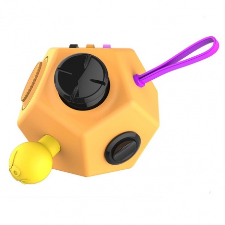 Fidget Cube 12-Side Orange, 2435464