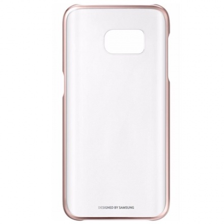 EF-QG930CZE Samsung Zadní Kryt Clear Pink pro G930 Galaxy S7 (EU Blister), 2434568
