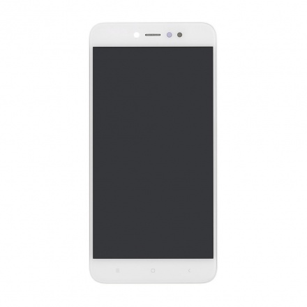 LCD Display + Dotyková Deska + Přední Kryt pro Xiaomi Redmi Note 5A Prime White (Service Pack), 2439518