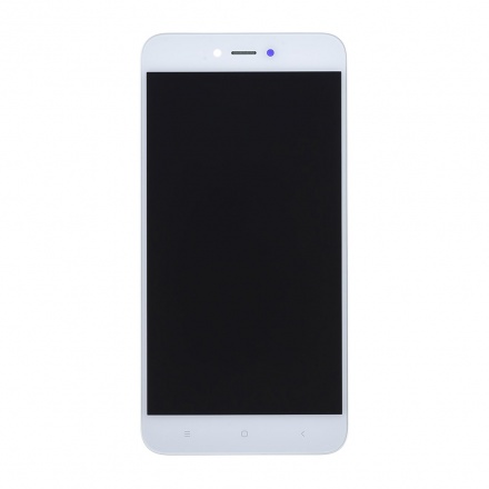 LCD Display + Dotyková Deska + Přední Kryt pro Xiaomi Redmi Note 5A White (Service Pack), 2439833