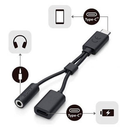 EC270 Sony 2v1 USB Type C / 3,5mm Audio Adapter (EU Blister), 2440320