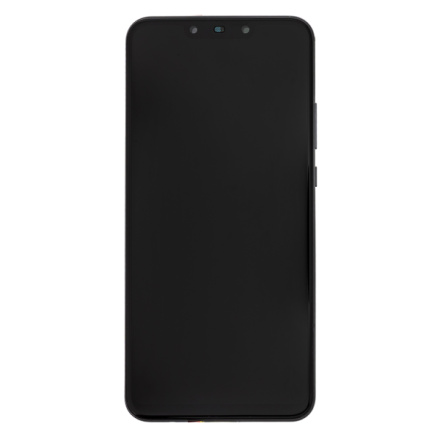 LCD Display + Dotyková Deska + Přední Kryt Huawei Nova 3 Black, 2441340 - neoriginální