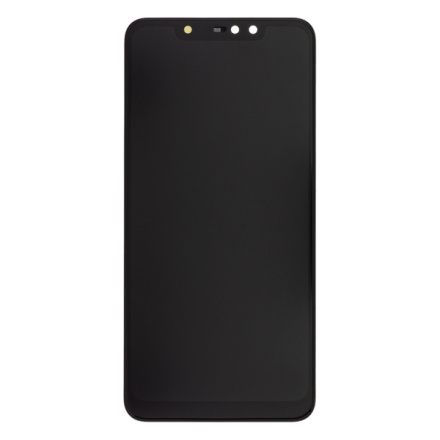 LCD Display + Dotyková Deska + Přední Kryt pro Xiaomi Redmi Note 6 Pro Black, 2441957 - neoriginální