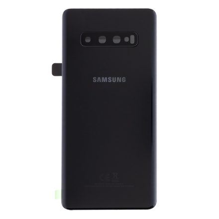 Samsung G975 Galaxy S10+ Kryt Baterie Prism Black (Service Pack), GH82-18406A