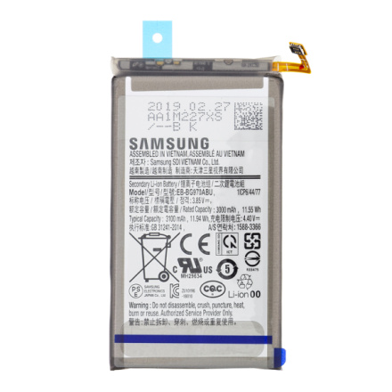 EB-BG970ABU Samsung Baterie Li-Ion 3100mAh (Service pack), GH82-18825A