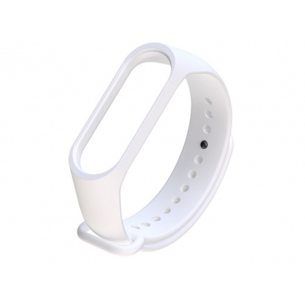 Handodo Silikonový Pásek pro Xiaomi Mi Band 3/4 White (EU Blister), 2447624