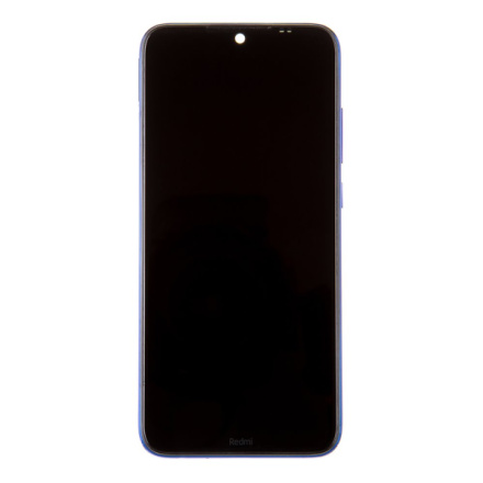 LCD Display + Dotyková Deska + Přední Kryt pro Xiaomi Redmi Note 8T Blue, 2450250 - neoriginální