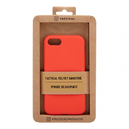 Tactical Velvet Smoothie Kryt pro Apple iPhone 7/8/SE2020/SE2022 Chilli, 2452492