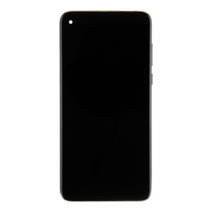 Motorola G8 Power LCD Display + Dotyková Deska + Přední Kryt  Black (Service Pack), 5D68C16142