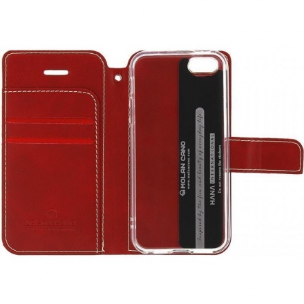 Molan Cano Issue Book Pouzdro pro Xiaomi Mi 10 Lite Red, 2454386