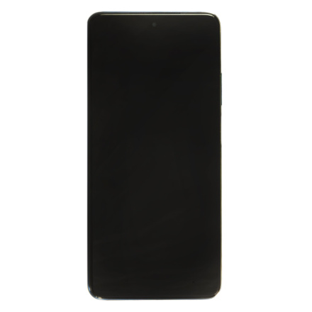 LCD Display + Dotyková Deska + Přední Kryt pro Xiaomi Mi 10T Lite Pearl Gray, 2454707 - neoriginální