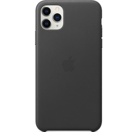 MX0E2ZM/A Apple Kožený Kryt pro iPhone 11 Pro Max Black, 2454910