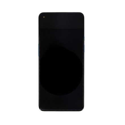 LCD Display + Dotyková Deska + Přední Kryt pro OnePlus 9 Arctic Sky, 57983103915 - neoriginální