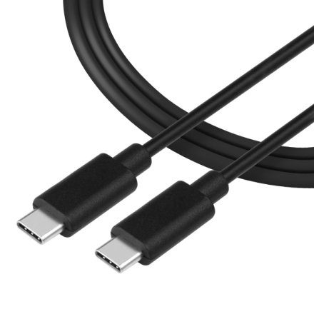 Tactical Smooth Thread Cable USB-C/USB-C  0.3m Black, 57983104154
