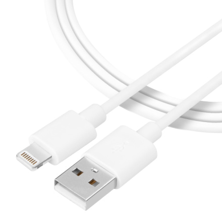 Tactical Smooth Thread Cable USB-A/Lightning 1m White, 57983104158