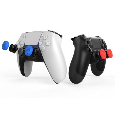 iPega P5029 Silikonové Krytky Ovládacích Páček pro PS5/PS4 4ks Red/Blue, PG-P5029