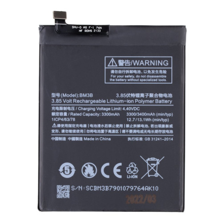 BM3B Xiaomi Baterie 3400mAh (OEM), 57983108780