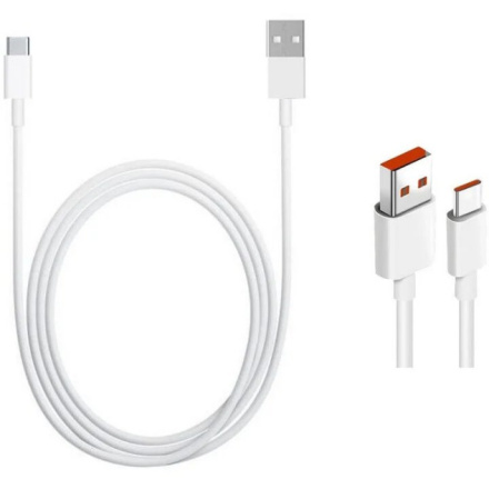 Xiaomi Original USB-C Datový Kabel 5A 1m White (Bulk), 57983108797