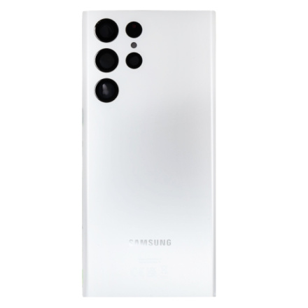 Samsung S908B Galaxy S22 Ultra Kryt Baterie Phantom White (Service Pack), GH82-27457C