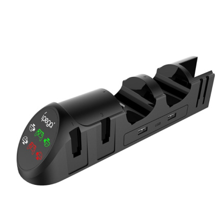 iPega 9187 Charger Dock pro Pro Controller a Joy-con Black, PG-9187