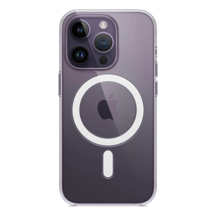 MPU63ZM/A Apple Clear Kryt vč. MagSafe pro iPhone 14 Pro Transparent (Pošk. Balení), 57983115582