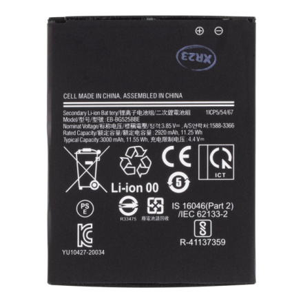 EB-BG525BBE Baterie pro Samsung  Li-Ion 3000mAh (OEM), 57983115851