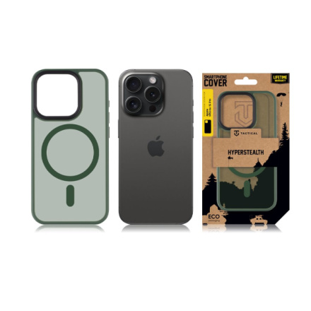 Tactical MagForce Hyperstealth Kryt pro iPhone 15 Pro Forest Green, 57983115962