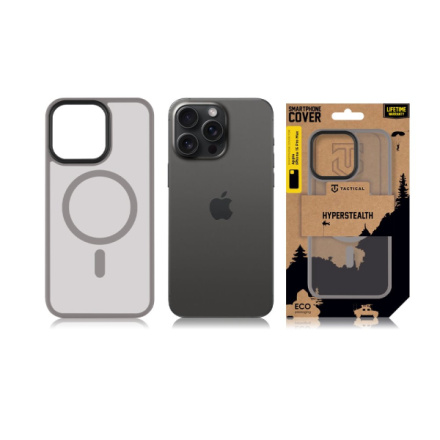 Tactical MagForce Hyperstealth Kryt pro iPhone 15 Pro Max Light Grey, 57983115964