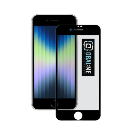 OBAL:ME 5D Tvrzené Sklo pro Apple iPhone 7/8/SE2020/SE2022 Black , 57983116075