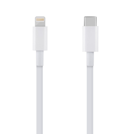 OBAL:ME Fast Charge USB-C/Lightning Kabel 1m White, CL20WH