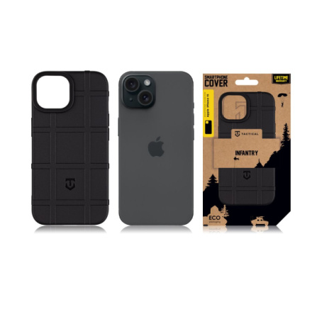 Tactical Infantry Kryt pro Apple iPhone 15 Black , 57983116288