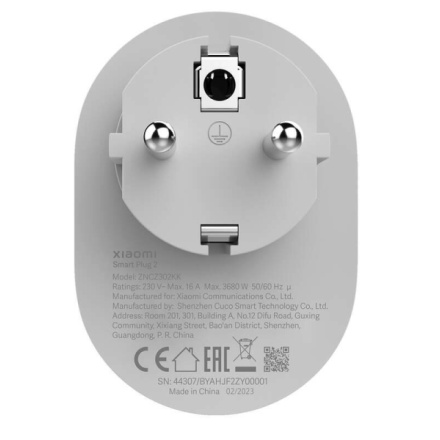 Xiaomi Mi Smart Plug 2 WiFi, BHR6868EU