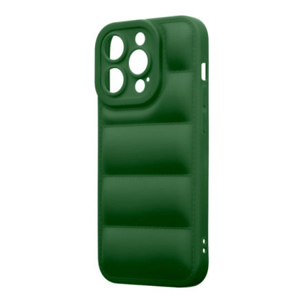 OBAL:ME Puffy Kryt pro Apple iPhone 14 Pro Dark Green, 57983117271