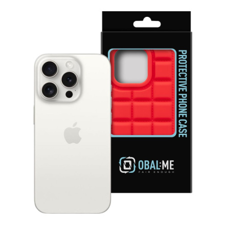 OBAL:ME Block Kryt pro Apple iPhone 15 Pro Red, 57983117376