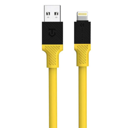 Tactical Fat Man Cable USB-A/Lightning 1m Yellow, 57983117392