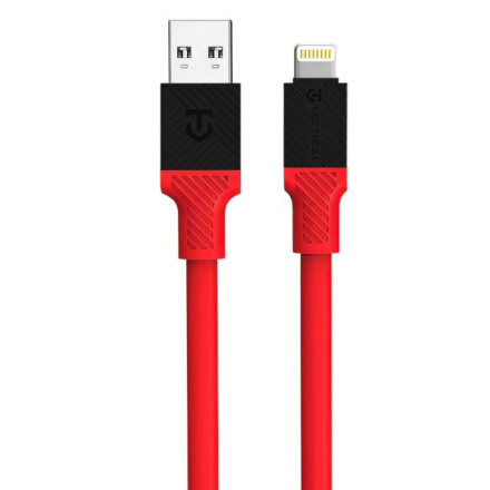 Tactical Fat Man Cable USB-A/Lightning 1m Red, 57983117394