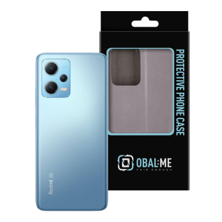 OBAL:ME Book Pouzdro pro Xiaomi Redmi Note 12 5G Grey, 57983117633