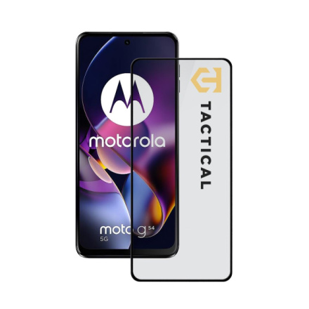 Tactical Glass Shield 5D sklo pro Motorola G54 5G/Power Edition Black , 57983118234